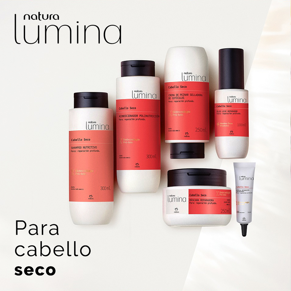 ▷ Natura Lumina - Conoce La Línea De Tratamiento Para Cabello Seco