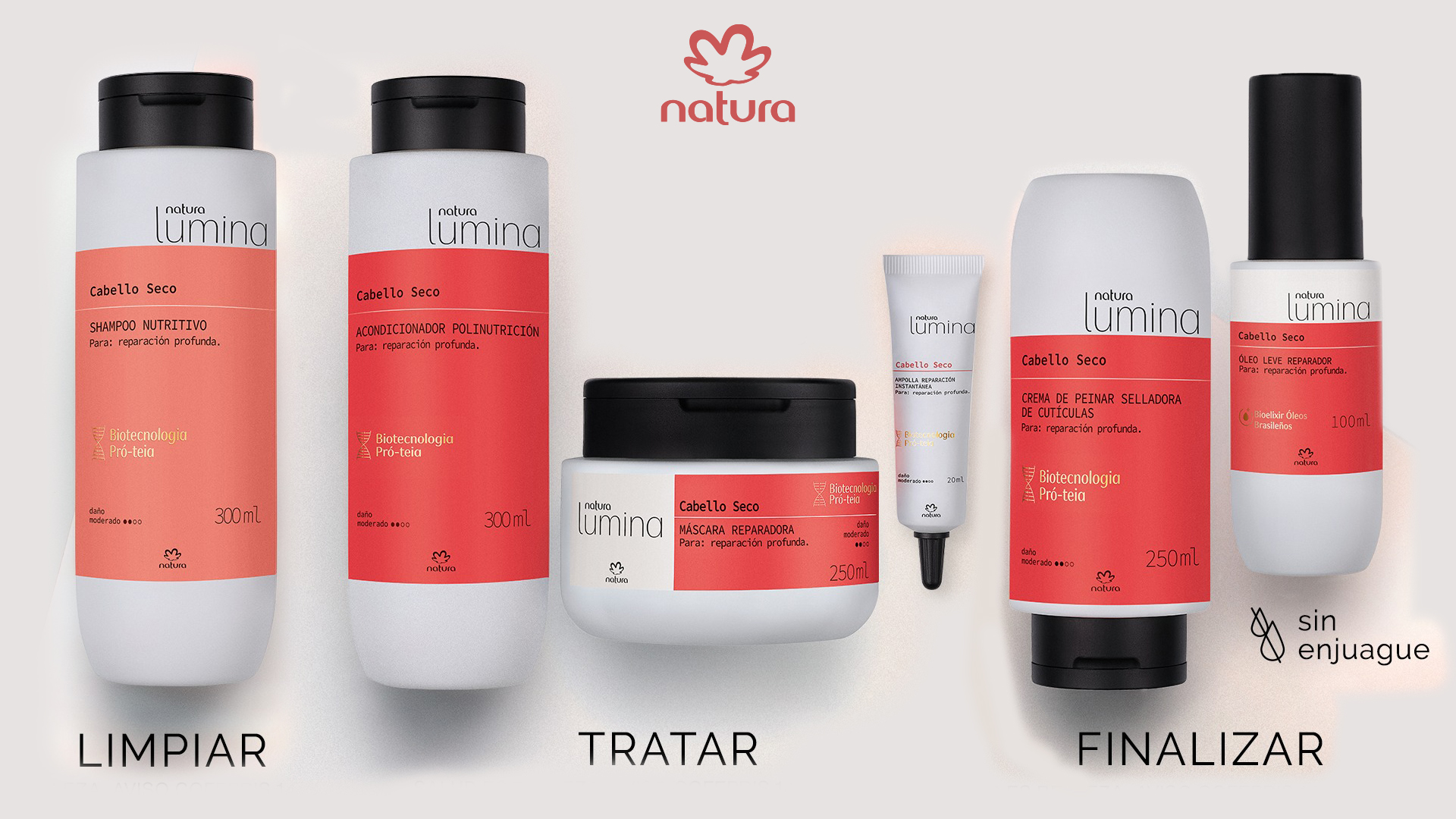 ▷ Natura Lumina - Conoce La Línea De Tratamiento Para Cabello Seco