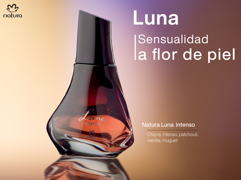 Línea de perfumes Natura Luna • Natura de México