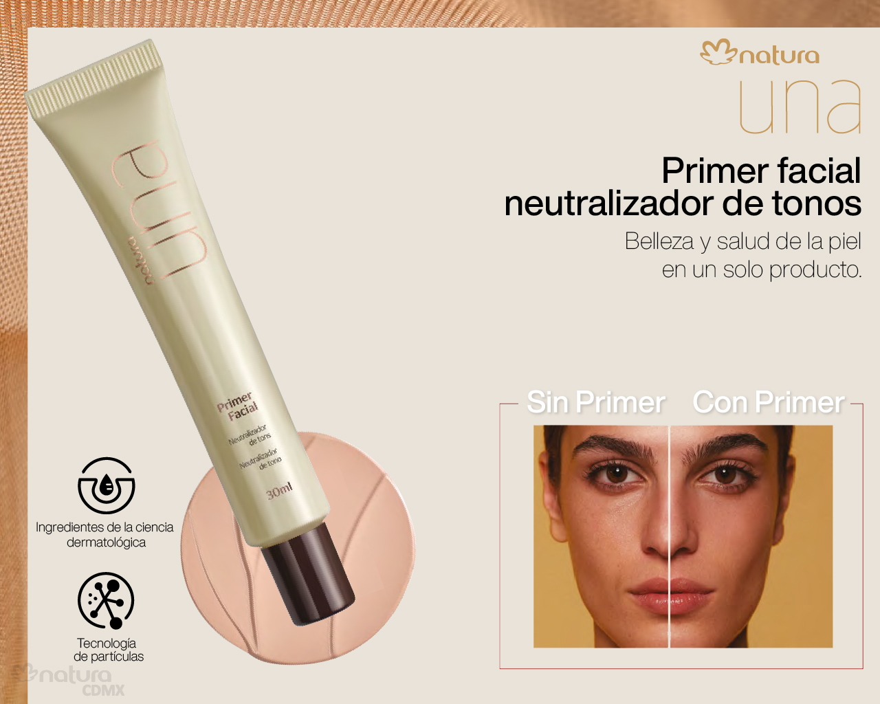 Nuevo Primer facial neutralizador de tonos