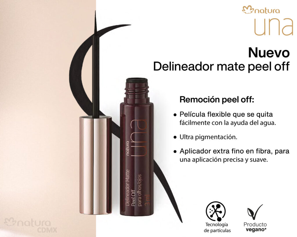 Delineador mate peel off