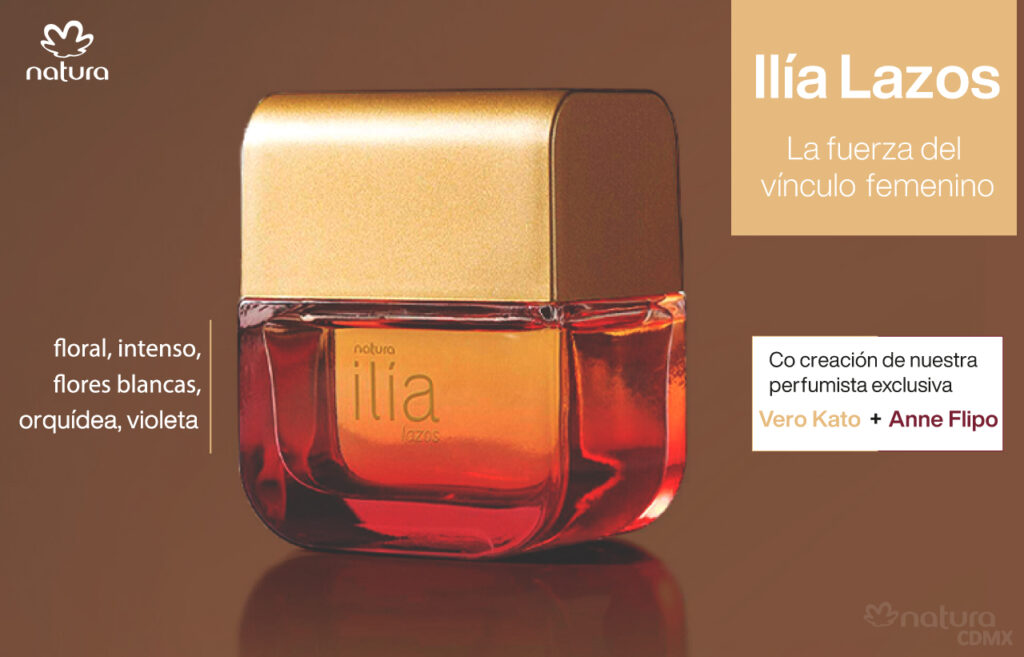 Nuevo Natura Ilia Lazos - Perfume Femenino Floral Eau de Parfum