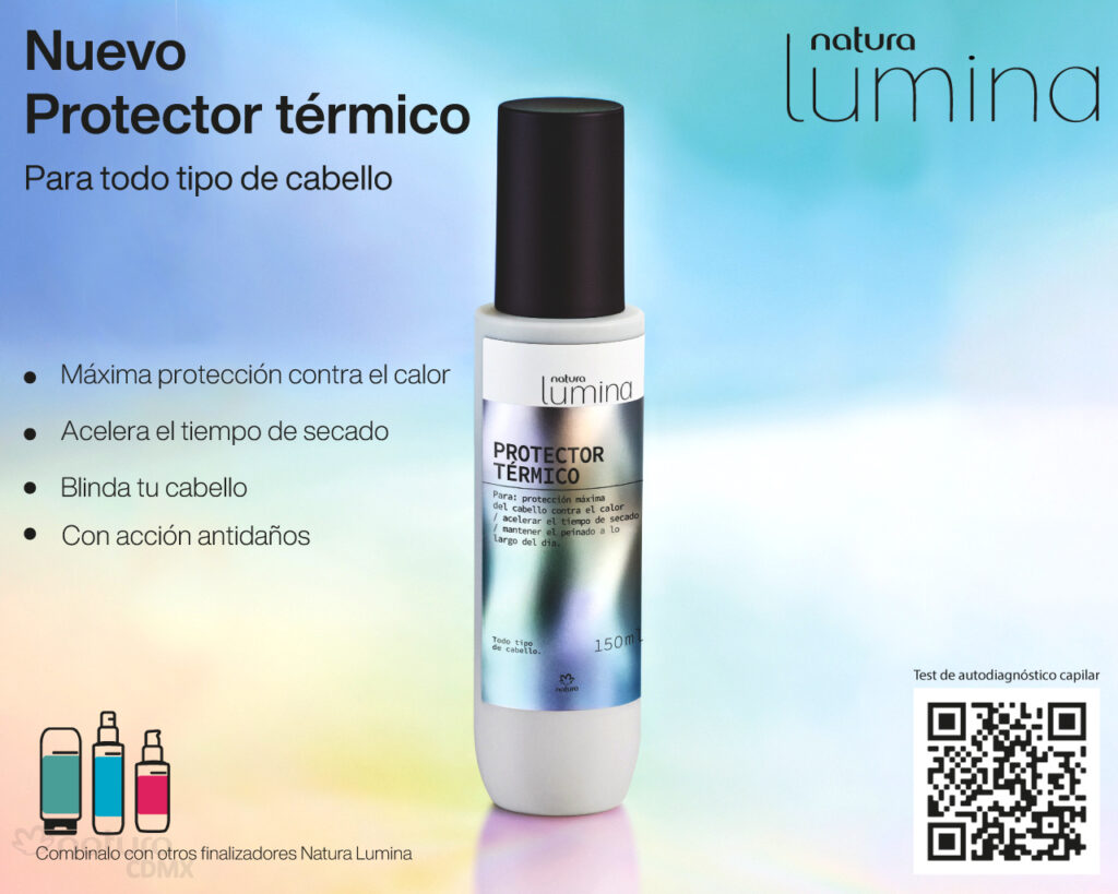 Protector de calor para cabello