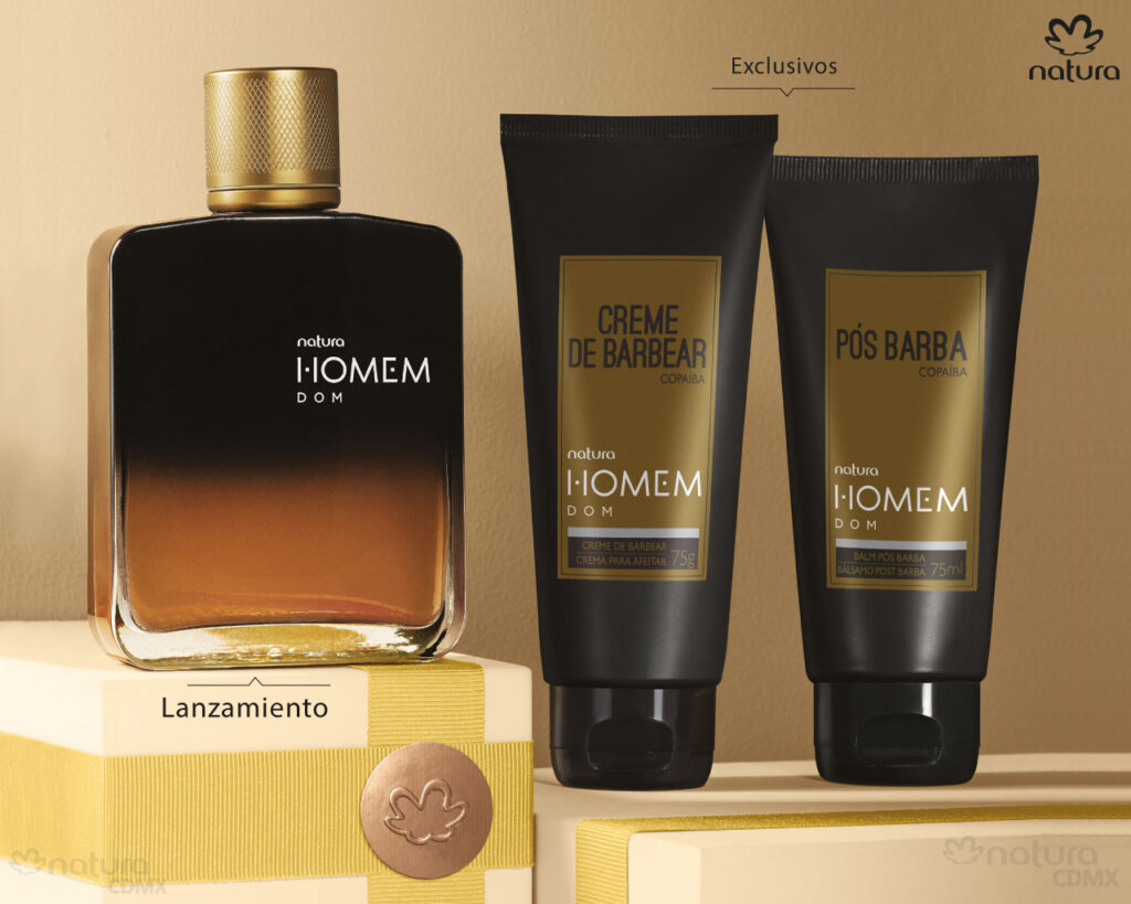 Regalo dia del padre Kit perfume Homem Dom Natura