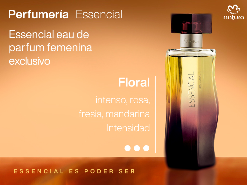 Essencial eau de parfum femenina exclusivo floral