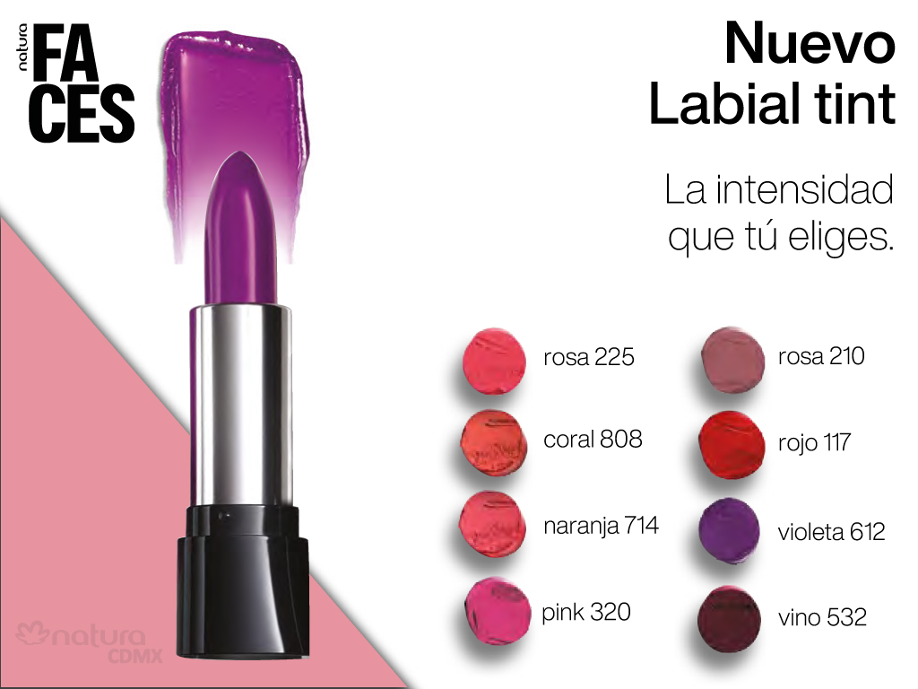 Día del Labial, labiales tint intensidad regulable