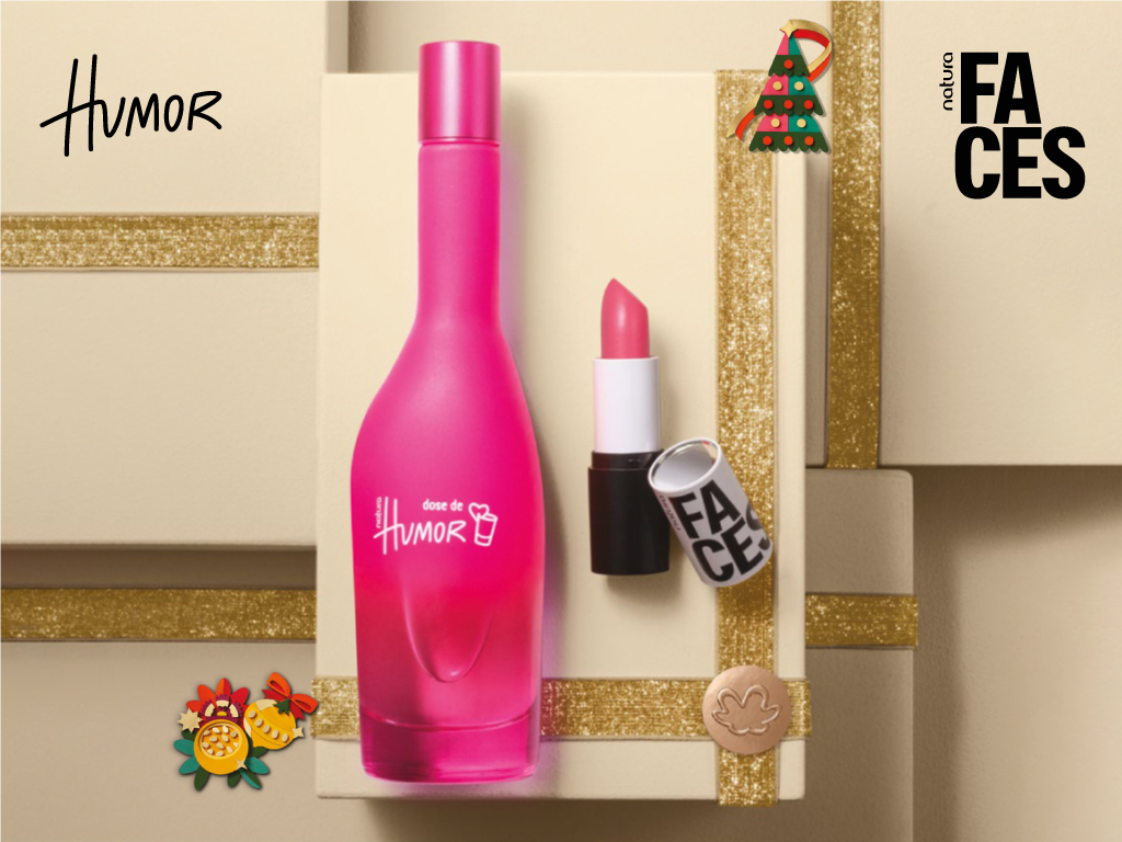 Regalos Perfumería Natura Dosis de humor fragancia frutal y labial cremoso Faces