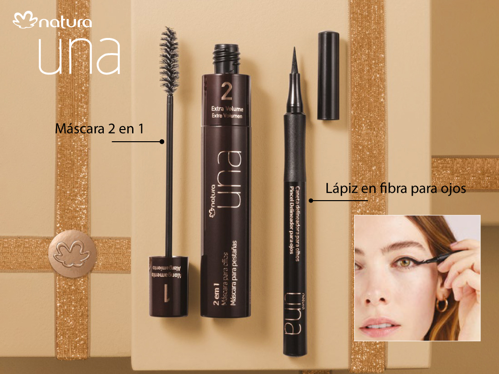 Regalo Navidad Natura 2021 Maquillaje UNA • Natura de México