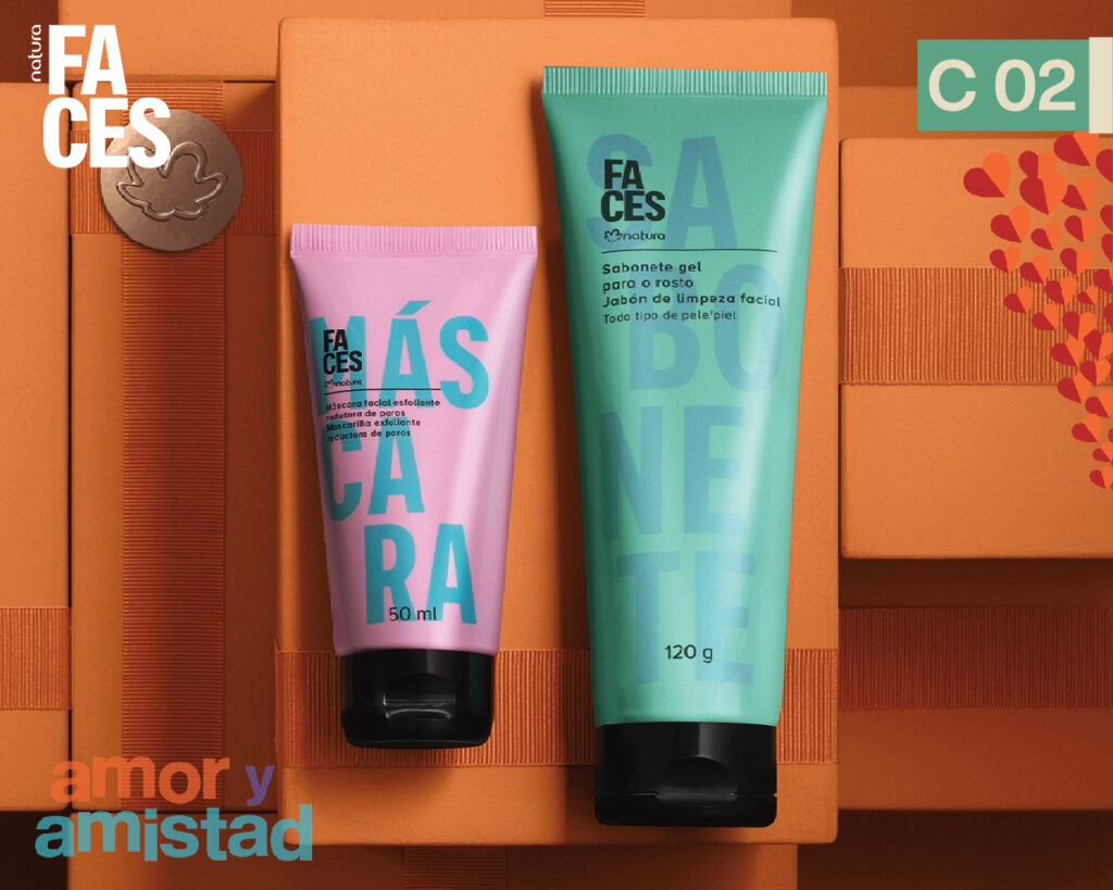  Regalos Natura San Valentín mascarilla exfoliante y jabón facial de Faces