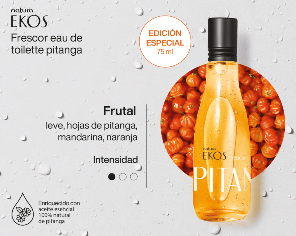 Perfume EDT Natura Ekos Frescores de 75 ml • Natura de México