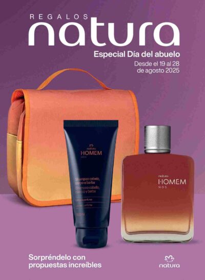 Folleto Regalos Día de los Abuelos Natura 2025