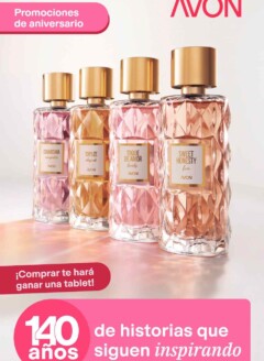 Catálogo Avon 140 Años